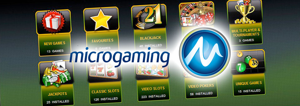 New microgaming casino games 2018