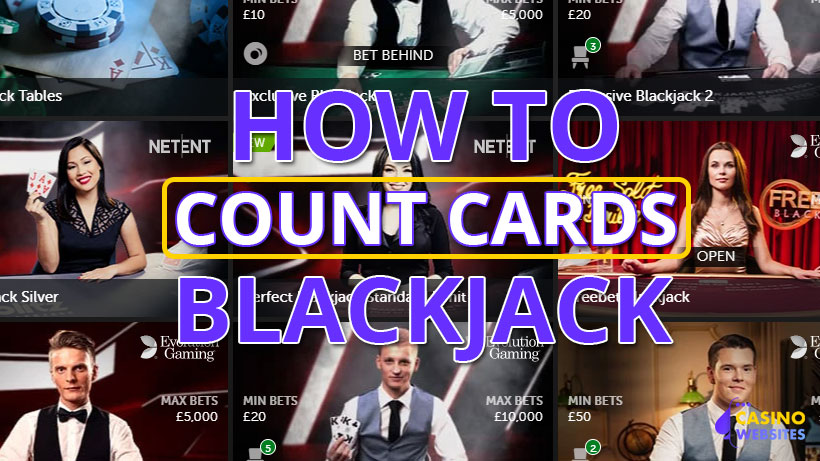 Count cards in blackjack