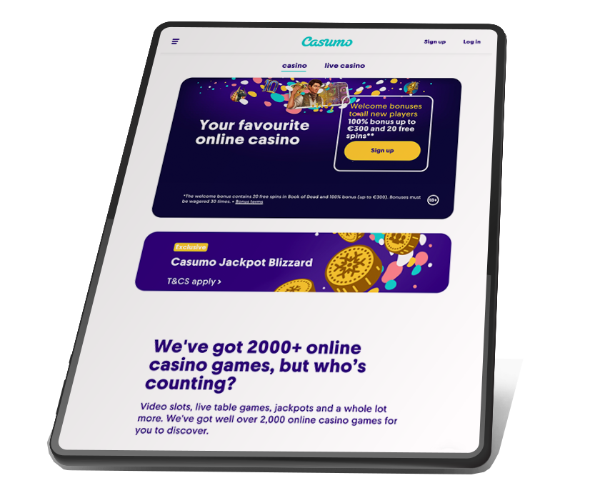 Casumo - a casino site free from withdrawal fees