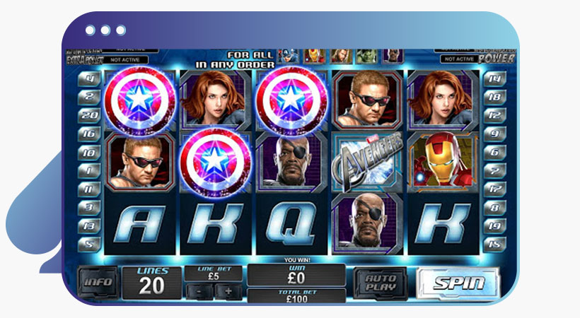 Avenger Marvel slot